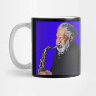 Sonny Rollins With Color Background Mug